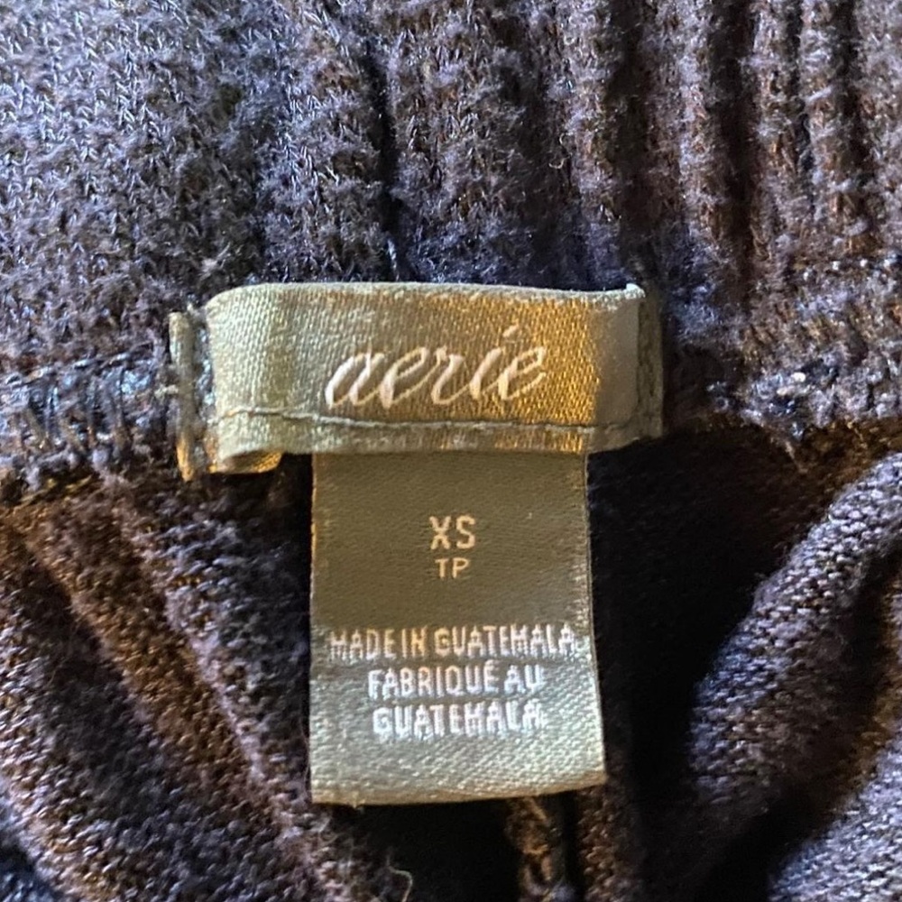 Navy blue aerie joggers - Picture 2 of 2